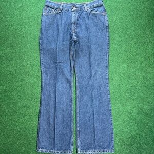 Vintage Y2K Levis 517 Slim Bootcut Flare Woman’s 15 JR 34x32 Denim Jeans